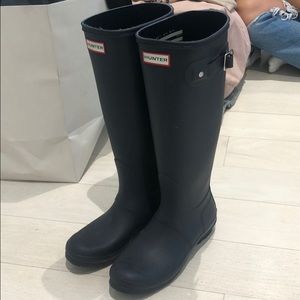 Hunter rain boots